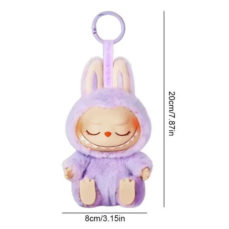 New Labubu Has A Seat And Macaron Vinyl Face Doll Backpack Decorated Pendant For Surprise Blind Box Girl Mystery GiftsT250510