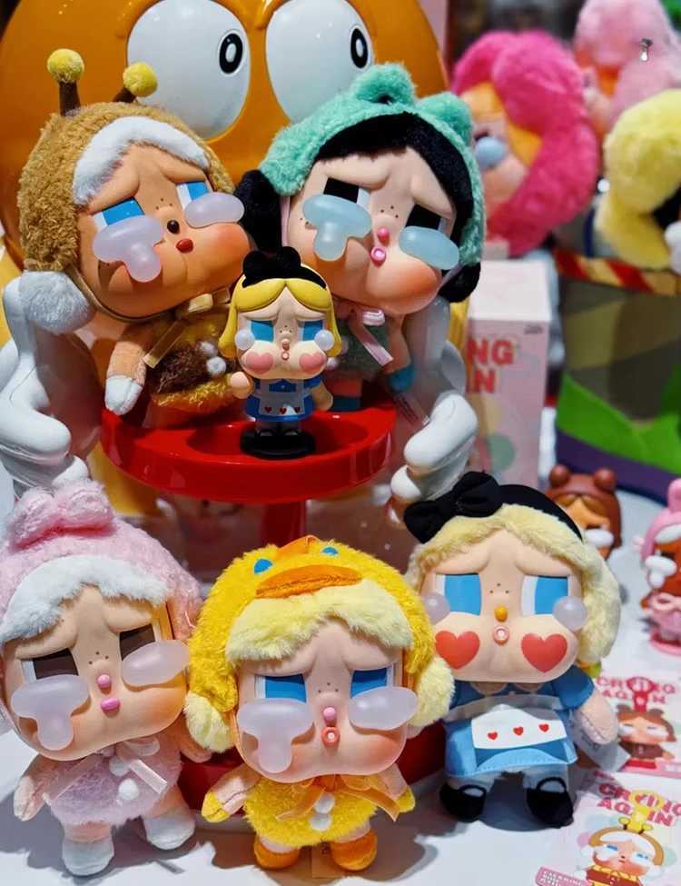 New Genuine Crybaby Crying Again Series Blind Box Bag Vinyl Face Doll Crybaby Plush Pendant Keychain Mystery Box Toy OrnamentT250510