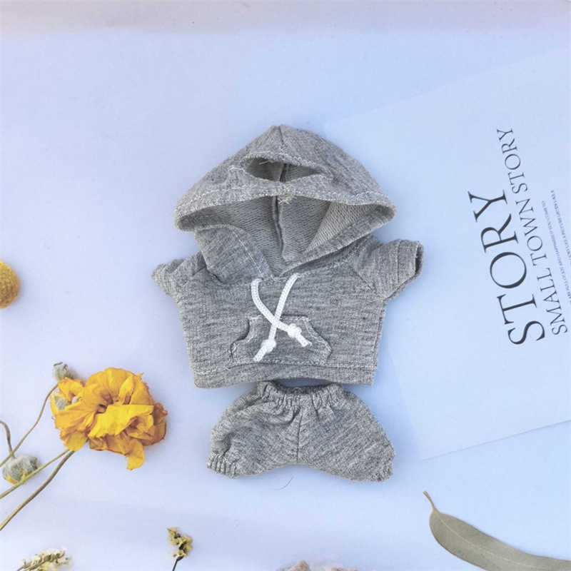 60% off wholesale 17cm Vinyl aron Plush Keychain Pulling Cloth Pendant Labubu Doll for Hoodie Pants Set 10A Quality Online
