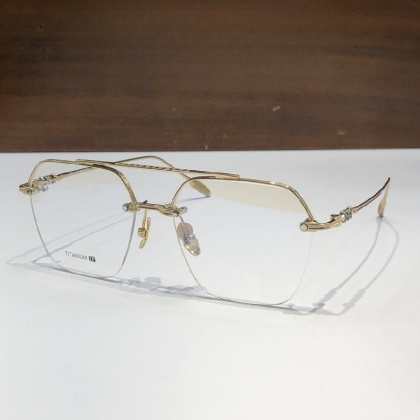 High Quality Men optical glasses Classic Luxury Designer Women eyeglass Titanium Punk Business Design Prescription Spectacle Frames with box 5810 SIZE