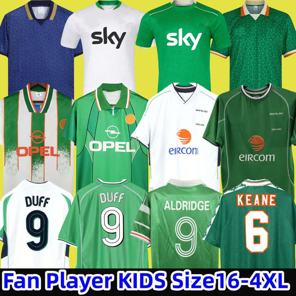 Retro 1990 2025 2026 Ireland Match Away KEANE 25 26 soccer jersey 88 90 92 94 Ireland Home classic vintage Irish de foot Soccer STAUNTON HOUGHTON McATEER football