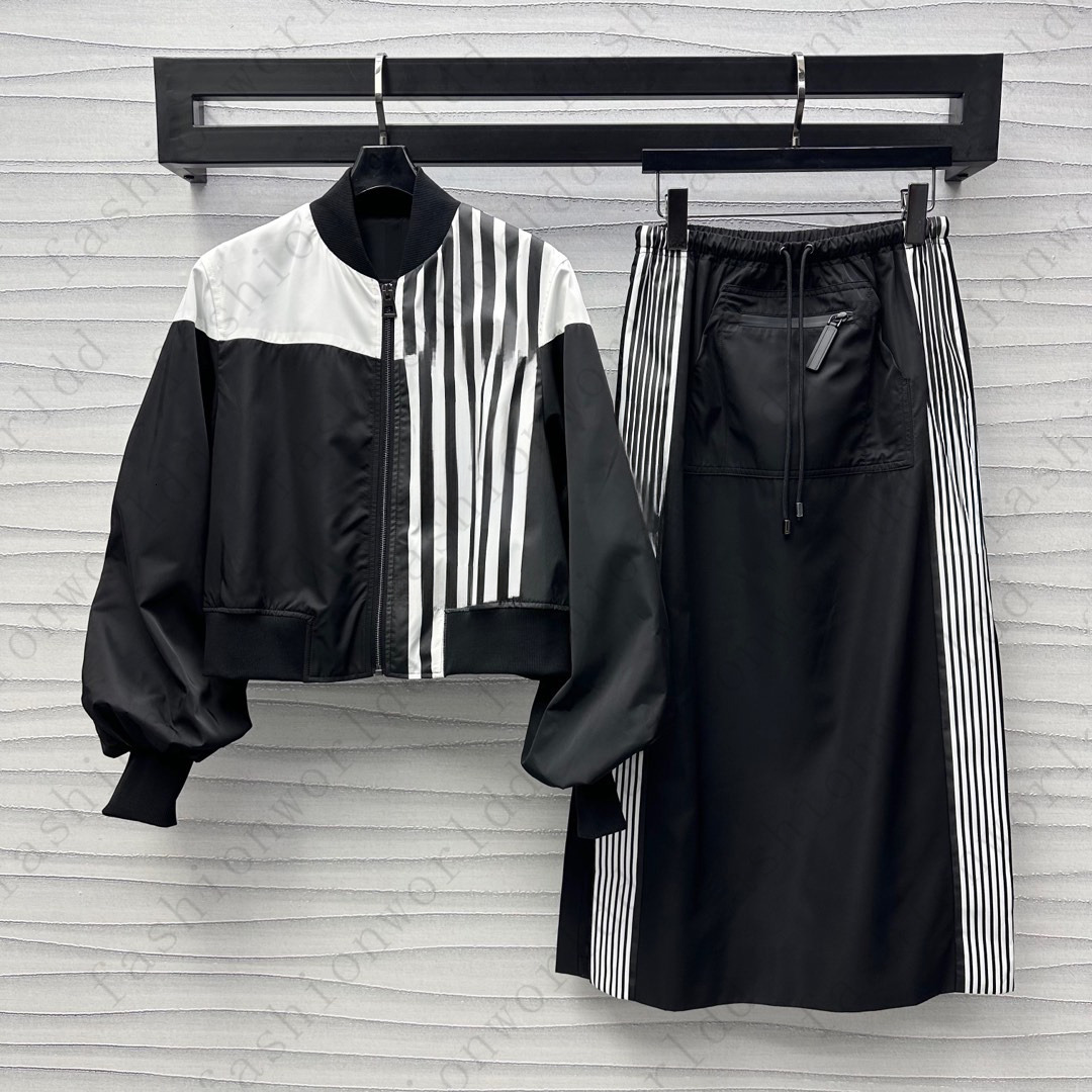 Women tracksuit pants set Brand suit jacket two-piece Designer skirt jacket fashion logo set vacation suit pants 2pcs Apr 26 d35d