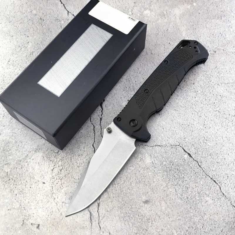 BM 18060 Folding Knife Nylon Fibre Handle 440C Blade Outdoor Adventure Hunting Defense Sharp Daily Carry A Multi-purpose KnivesXJ250510