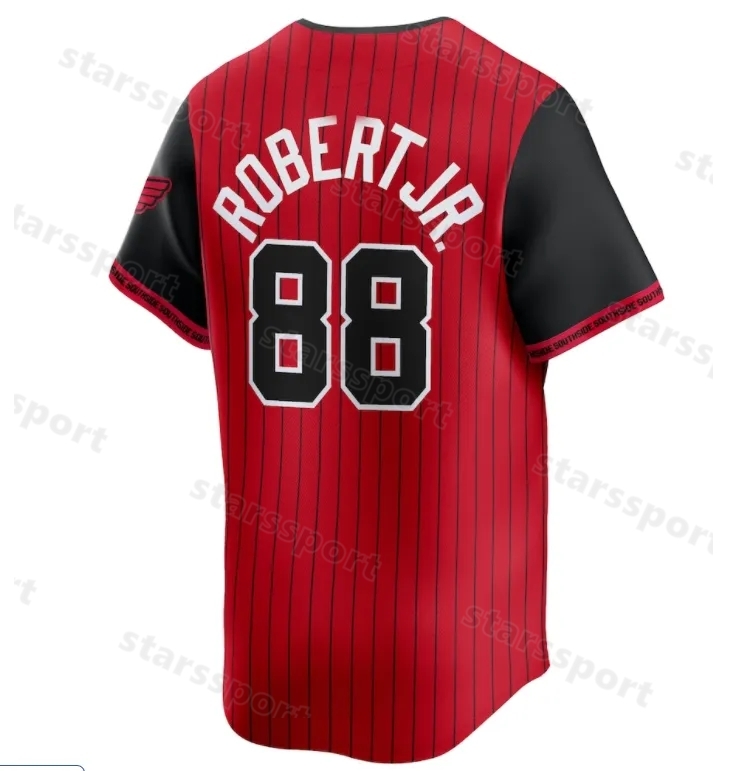 2025 City Connect White Sox Luis Robert Jr Baseball Jersey Vaughn Andrew Benintendi Lenyn Sosa Miguel Vargas Brooks Baldwin Davis Martin A. Taylor Fis