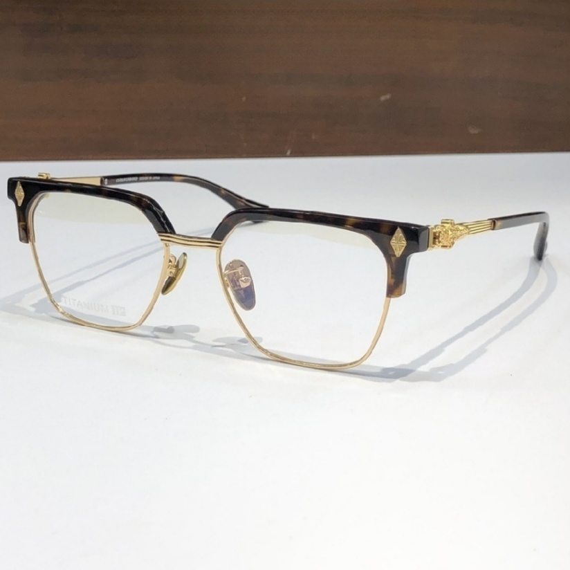 High Quality Men optical glasses Classic Luxury Designer Women eyeglass Titanium Punk Business Design Prescription Spectacle Frames with box 8083 SIZE
