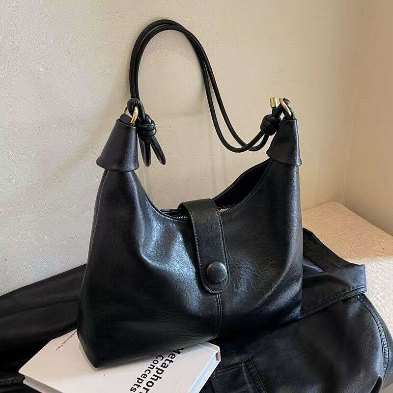 Rad large capacity bag 2025 new casual simple high-end single shoulder versatile crossbody tote