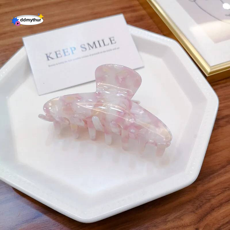 Large Accetate Leopard Print Acrylic Hairpins Clip Crab Claws For Women Girl Hair Accessories Headdress Party Gifts ddmythur