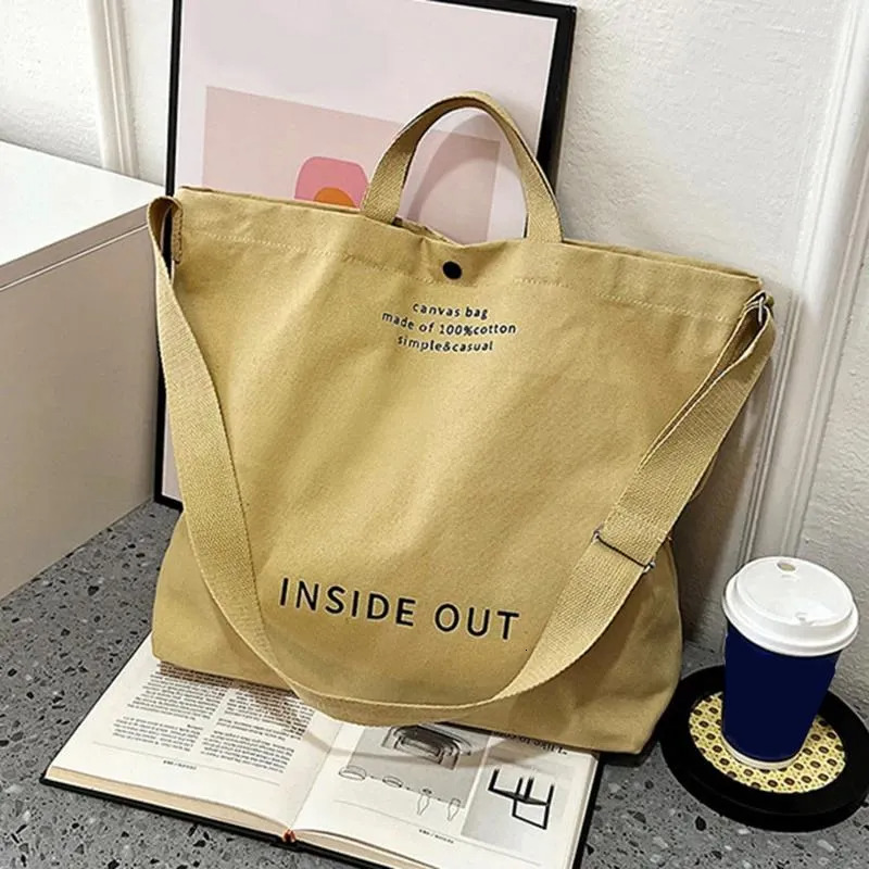 Canvas Tote Bags Women - High Quality Shoulder Handbags For Shopping, Students, And Everyday Use New Free Delivery Designer Bag