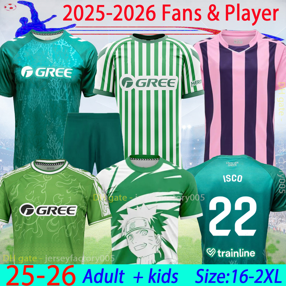2025 ReAl BeTis ANTONY Soccer Jerseys JOAQUIN JUANMI FEKIR B.IGLESIAS AYOZE special edition L.HENRIQUE WILLIAM PEZZELLA 25 26 Football Shirts Men Uniforms Kids 16-4XL