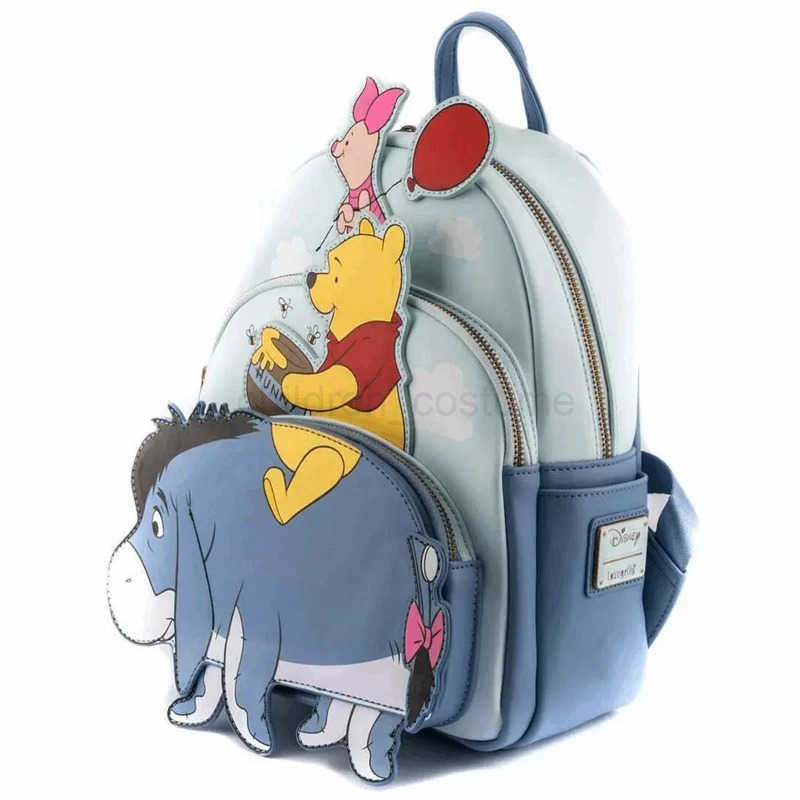 Disney Loungefly Winnie The Pooh Triple Pocket Mini Backpack W20250510