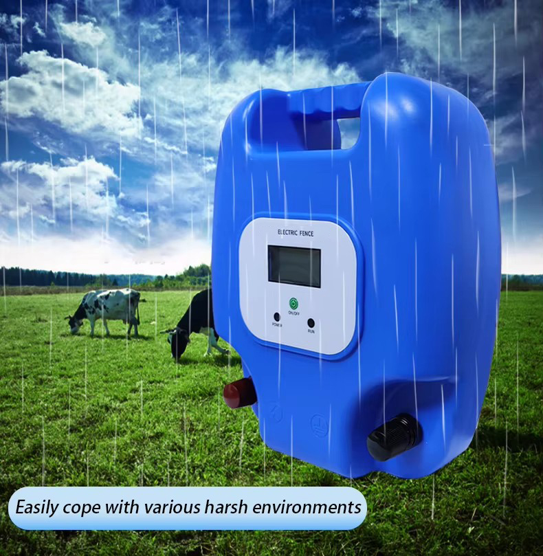 Durable High-Voltage Electronic Fence Charger for Secure Property Protection Fence Equipment For Farm And Ranch