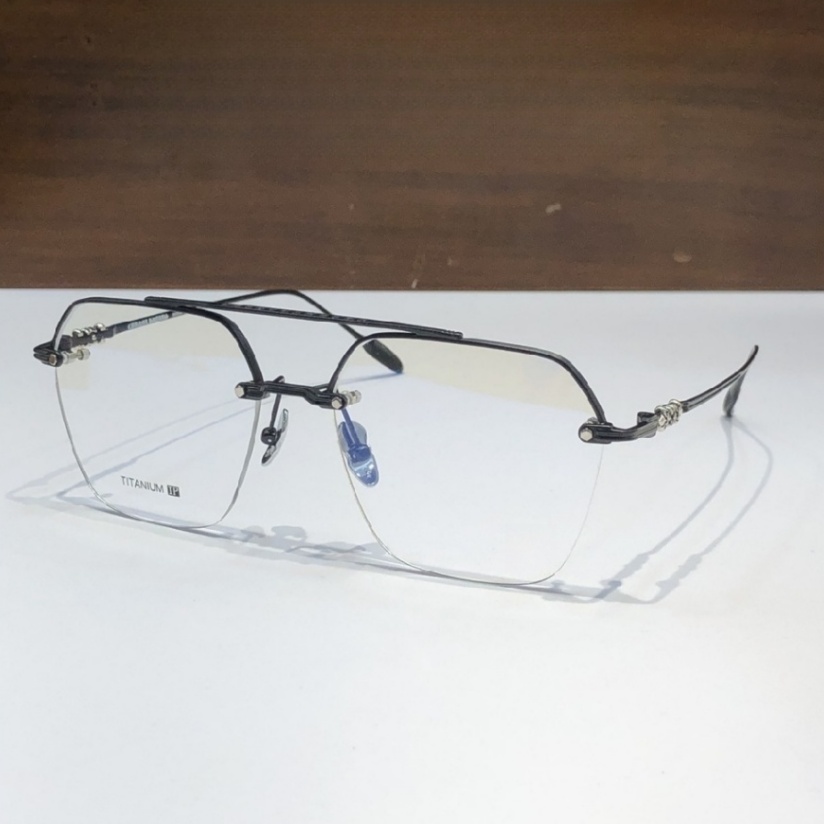 High Quality Men optical glasses Classic Luxury Designer Women eyeglass Titanium Punk Business Design Prescription Spectacle Frames with box 5810 SIZE