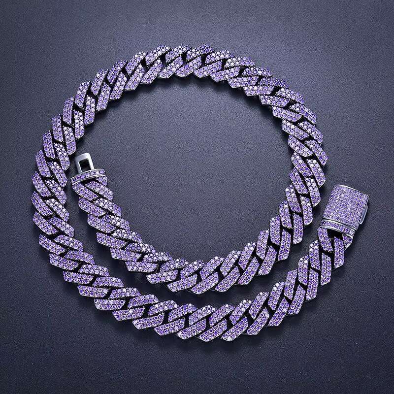 In-Stock Womens 18K Gold-Plated Cuban Chain Bracelet - Zircon Copper Elegant Fashion Jewelry for Her