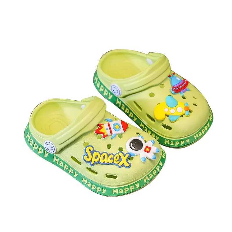 Kids Sandals Hole Childrens Shoes Slippers Soft Anti-Skid DIY Design Hole Baby Shoes Sandy Beach For Boys Girls Z250510-1