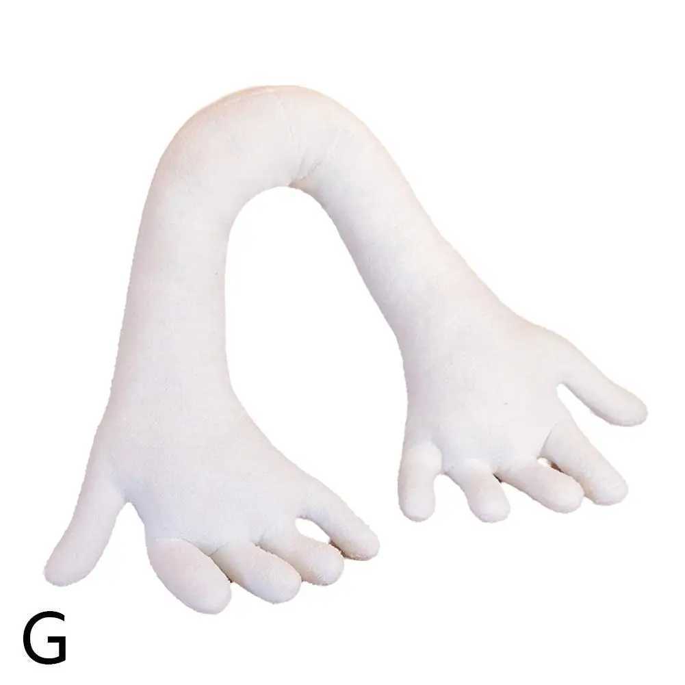 New Creative Hand Shaped Plush Pillow Soft Long Arm Sofa Palm Home Throwing Office Pillow Fun Napping Stuffed Toy Pillow Color D P2Q8 M250510