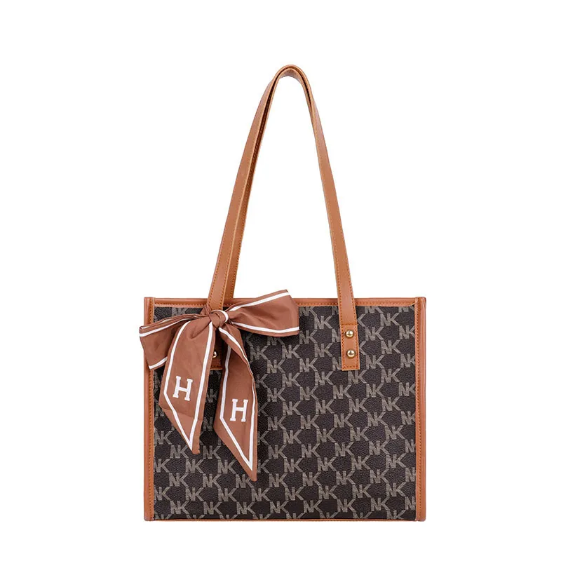 2025 new designer shoulder bags for womans tote bag handbag flap women messenger bag crossbody silk ribbon totes bag