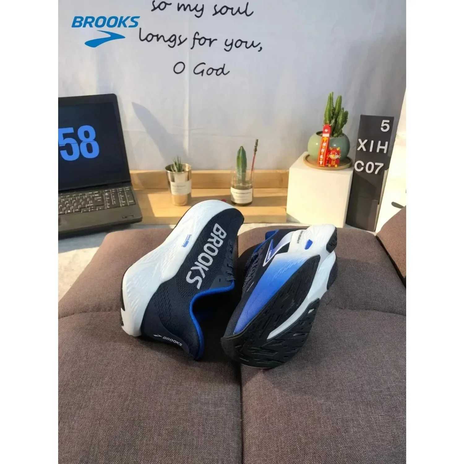 Brooks Womens Hyperion 2 Neutral Running Shoe Blue Shoes for Men Mens tennisC250510