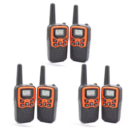 Walkie Talkies for Adults Long 2 Pack 2-Way Radios Up to 5 Miles AXFY
