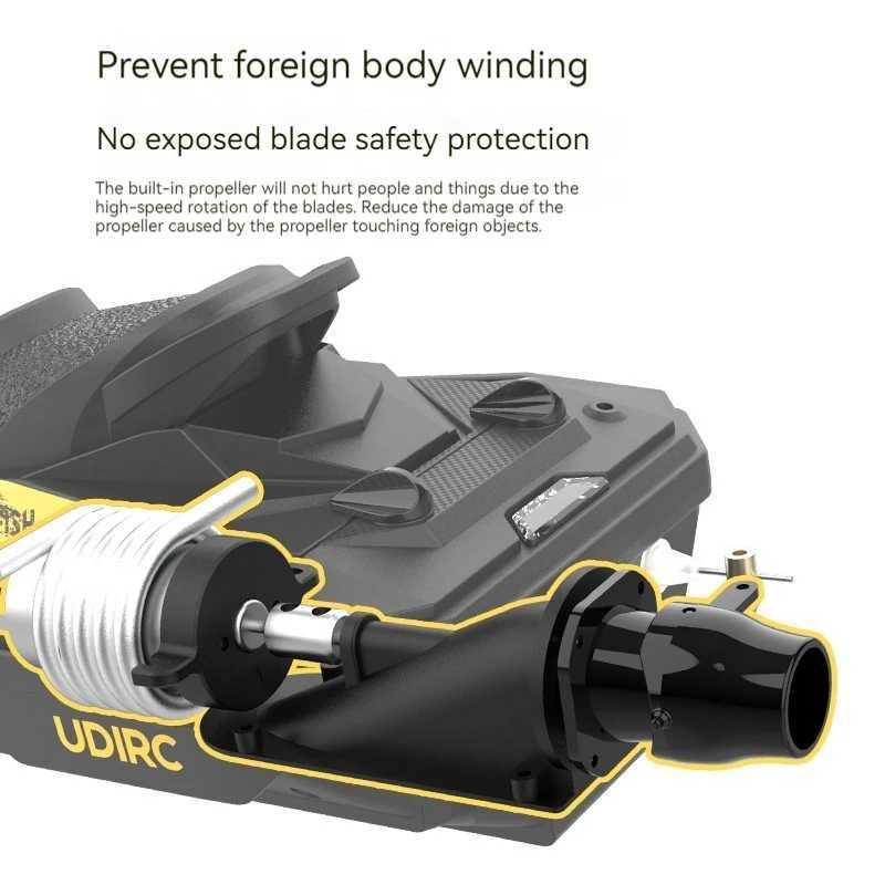 New Udi923 Brushless Remote Control Fast Boat One Click Capsizing Self Rescue Childrens Electric Remote Control Boat Motorboat X250509