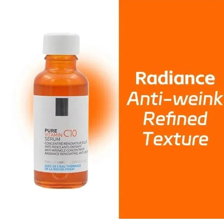 Vitamin C Facial Essence Hyaluronic Acid Dark Skin Brighten Serum Fade Fine Lines Moisturizing Repair Dull Serum Face Skin Care