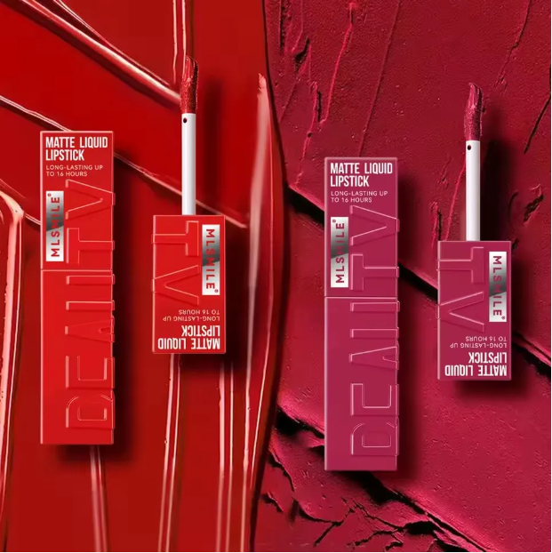 6 Colors Nude Matte Lip Gloss Waterproof Lasting Lipstick Not Fading Sexy Nude Red Pink Velvet Liquid Lipsticks Makeup