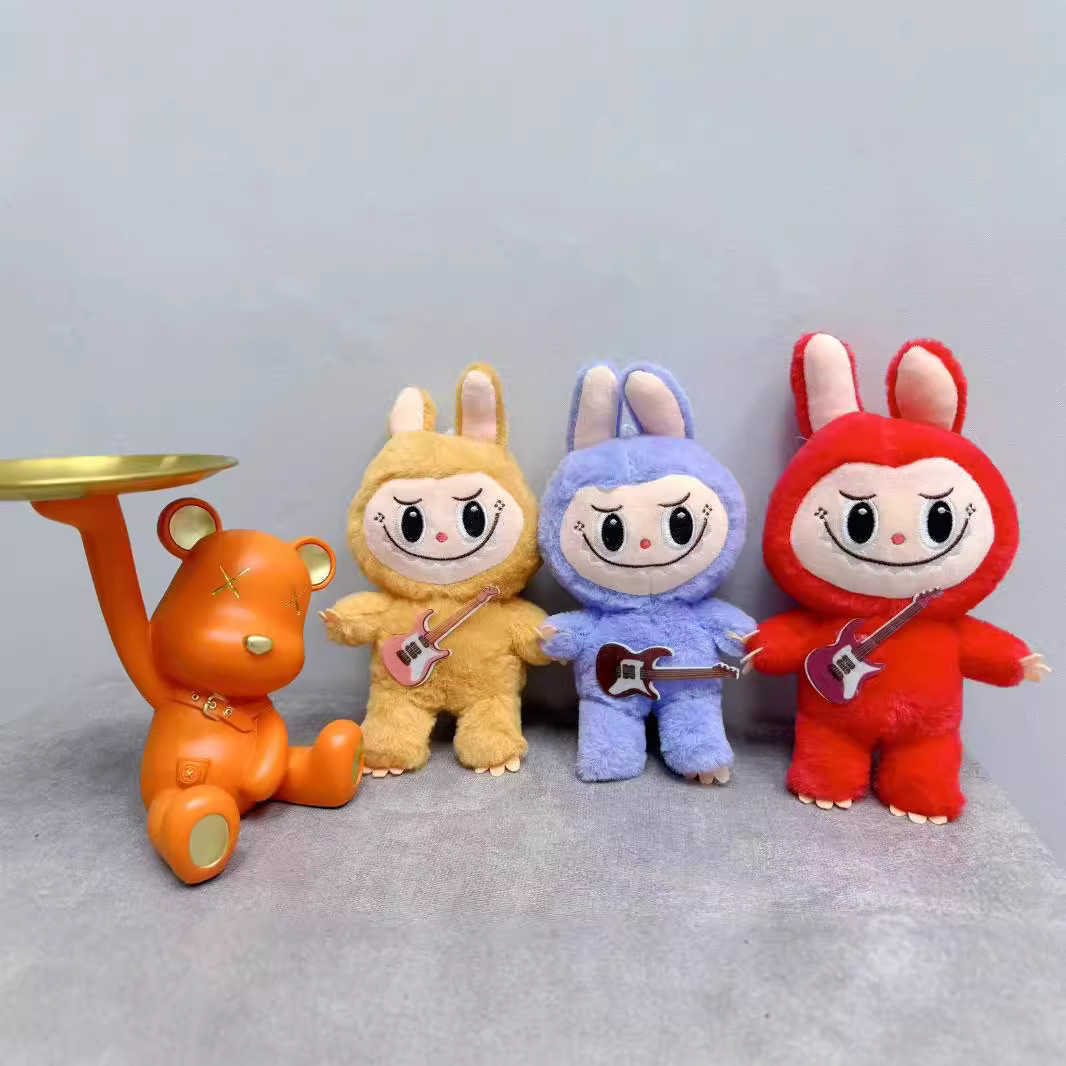70% off wholesale Toy Bubble Mart Childrens Labubu 8-inch Weeping Doll Plush Pendant 10A Quality Online