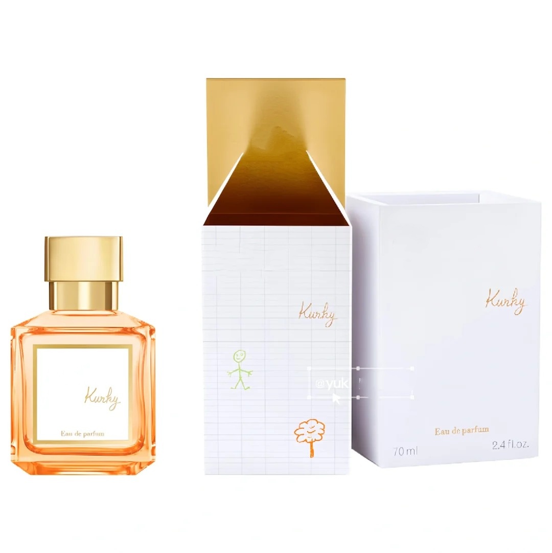 The taste of childhood kurky 70ml/2.4fl.oz Cologne for Woman Incense Fragrance Parfum Lasting Body Spary Perfume Quality Parfum Woman