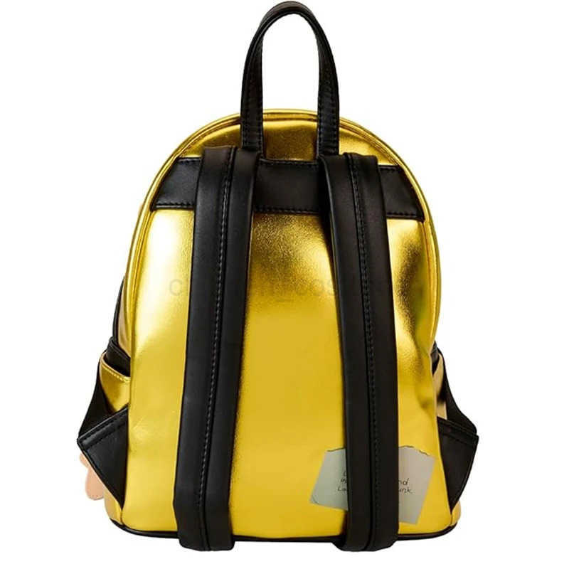 Disney Laika Backpack Coraline Cat Cosplay Womens Double Strap Shoulder Bag Fashion Anime Cartoon School Bag Kids Gift W20250510