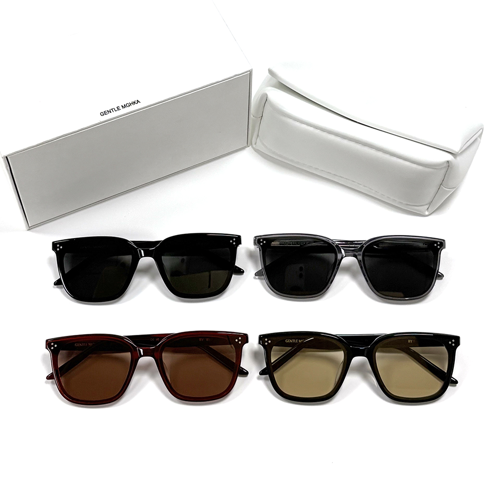2025 Korea High quality Classic gentle sunglasses luxury Brand designers gm Style monter Sunglasses beach driving polarized For men women BY ROW Sun glasses UV400