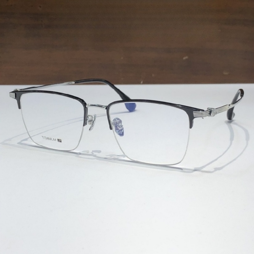 High Quality Men optical glasses Classic Luxury Designer Women eyeglass Titanium Punk Business Design Prescription Spectacle Frames with box 5407 SIZE