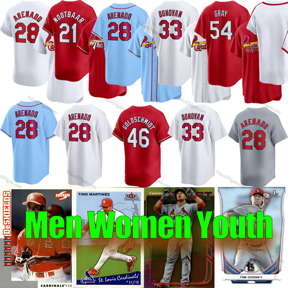3 Dylan Carlson Baseball Jersey 28 Nolan Arenado 46 Goldschmidt City Connect Cardinales Jerseys Ozzie Smith Willson Contreras Nolan Gorman Winn Luken Baker