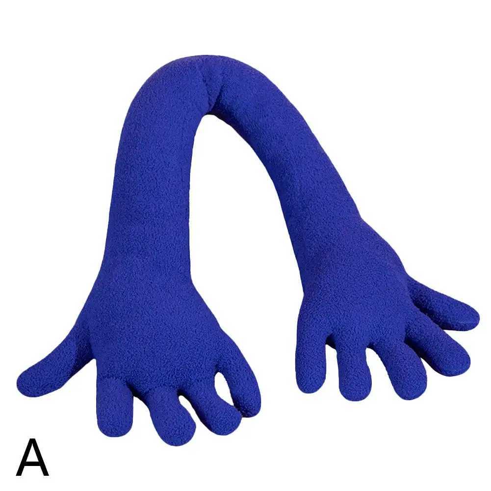 New Creative Hand Shaped Plush Pillow Soft Long Arm Sofa Palm Home Throwing Office Pillow Fun Napping Stuffed Toy Pillow Color D P2Q8 M250510