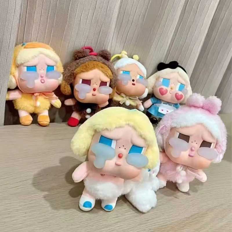 Genuine Crybaby Crying Again Series Blind Box Figures Vinyl Face Doll Crybaby Pendant Keychain Mystery Box Toy Gift NewT250510
