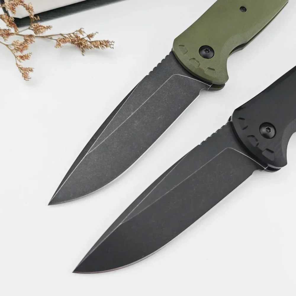 2 Styles BM 4300 Folding Knife D2 Steel Blade G10 Handle Camping Tactical Military Tool Outdoor Hiking EDC Pocket Hunting KnivesXJ250510