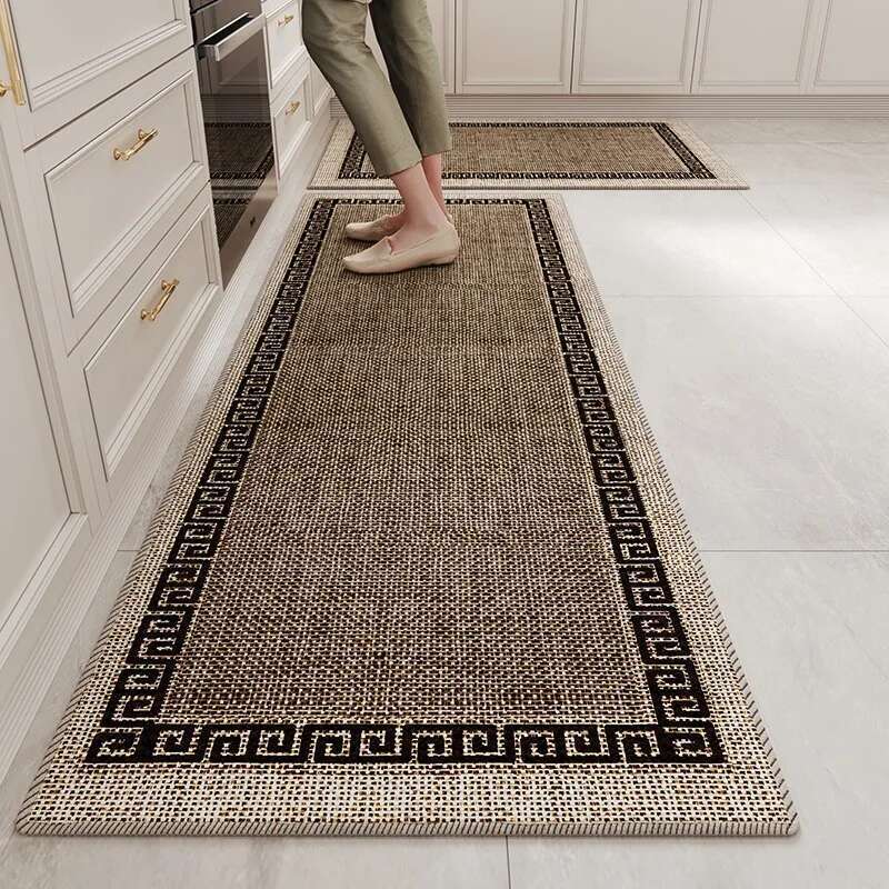 Kitchen Floor Mat Long Rug Non-slip Carpet Home Decoration Anti-slip Foot Mats Wear-resistant Alfombra Cocina
