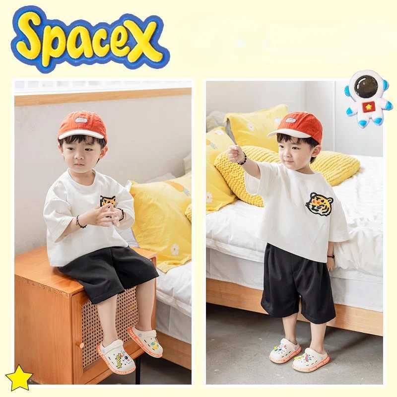 Kids Sandals Hole Childrens Shoes Slippers Soft Anti-Skid DIY Design Hole Baby Shoes Sandy Beach For Boys Girls Z250510-1