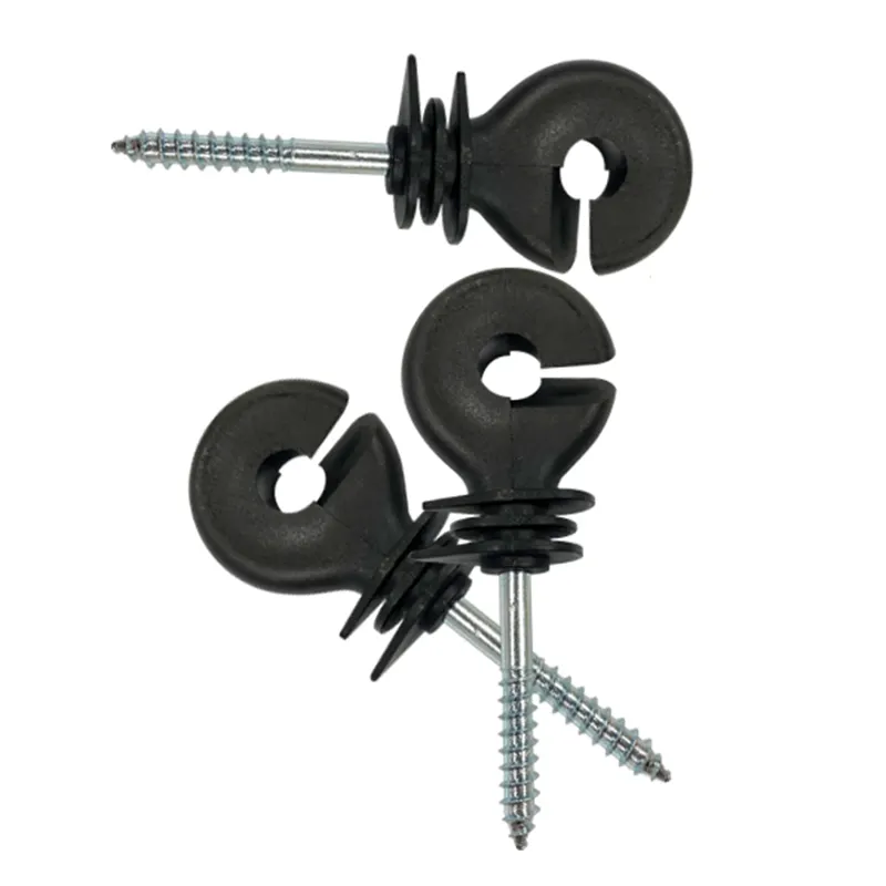 High-Quality Electric Fence Screw Insulator for Farms Fence Wire Installation