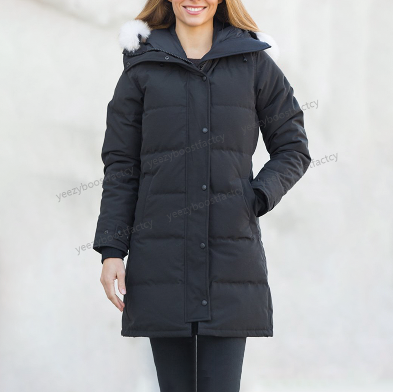 Designer Winter Women Parka Wolf fur Thick Warm Fur Removable Hooded Long Down Jacket Women's Slim puffer Coat Best Quality Doudoune XS-XL