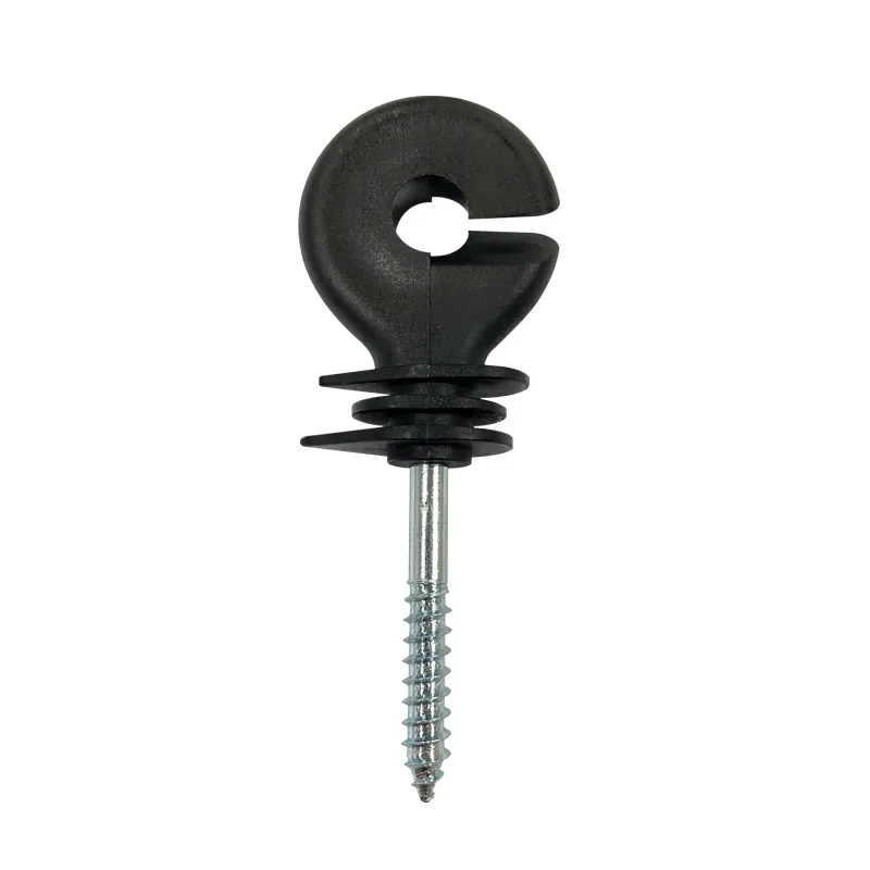 High-Quality Electric Fence Screw Insulator for Farms Fence Wire Installation