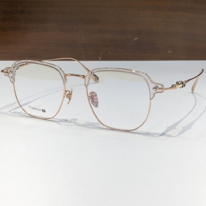 High Quality Men optical glasses Classic Luxury Designer Women eyeglass Titanium Punk Business Design Prescription Spectacle Frames with box 5534 SIZE