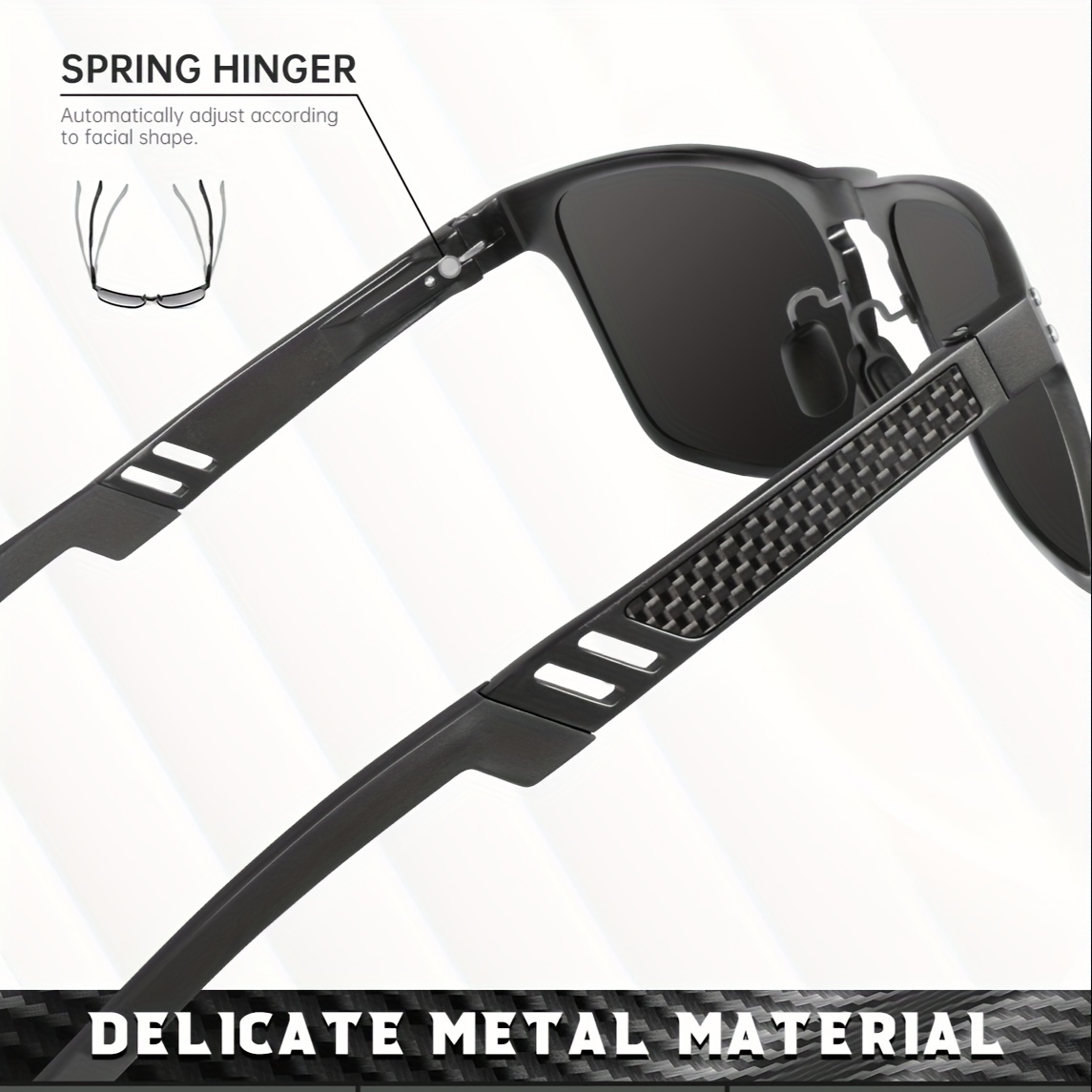 High-Quality Men's Protective Polarized Eyewear