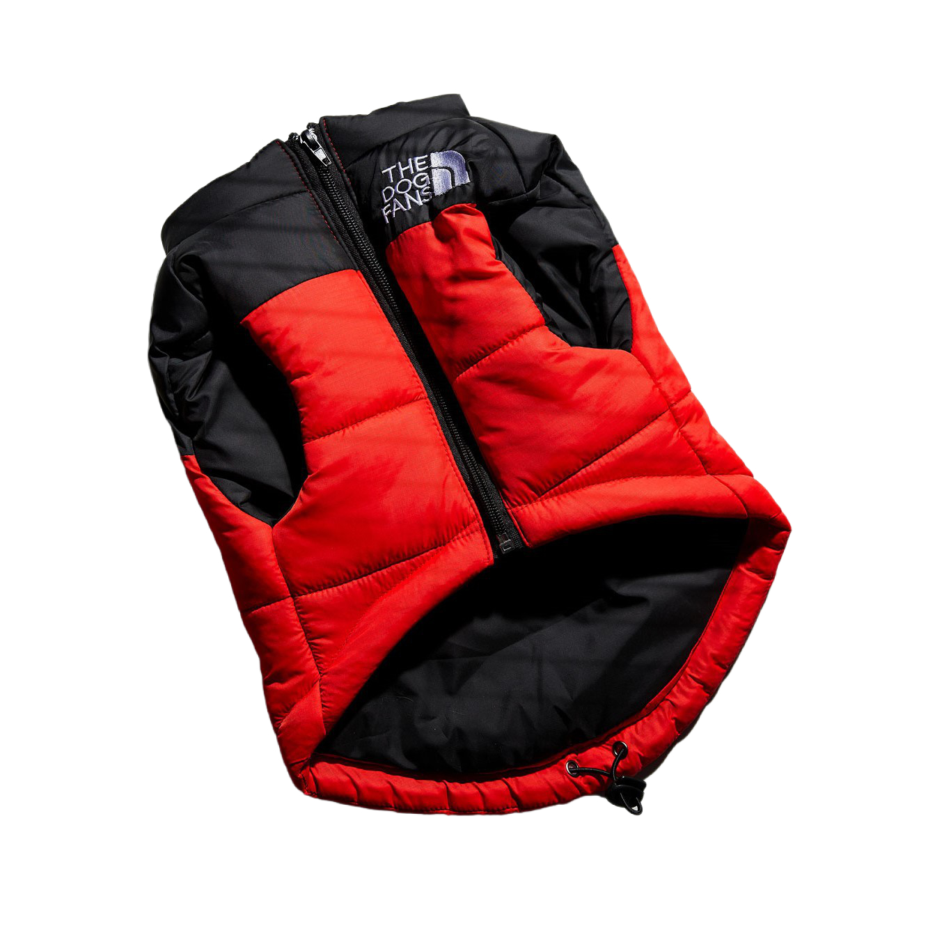 THE DOG FANS Dog Coat Waterproof Winter Warm Jacket Puppy Vest Outdoor Pet Windproof Apparel Dog Clothes for Cold Weather Small Medium Large Dogs XXL 