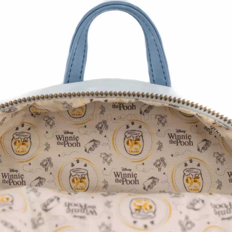 Disney Loungefly Winnie The Pooh Triple Pocket Mini Backpack W20250510