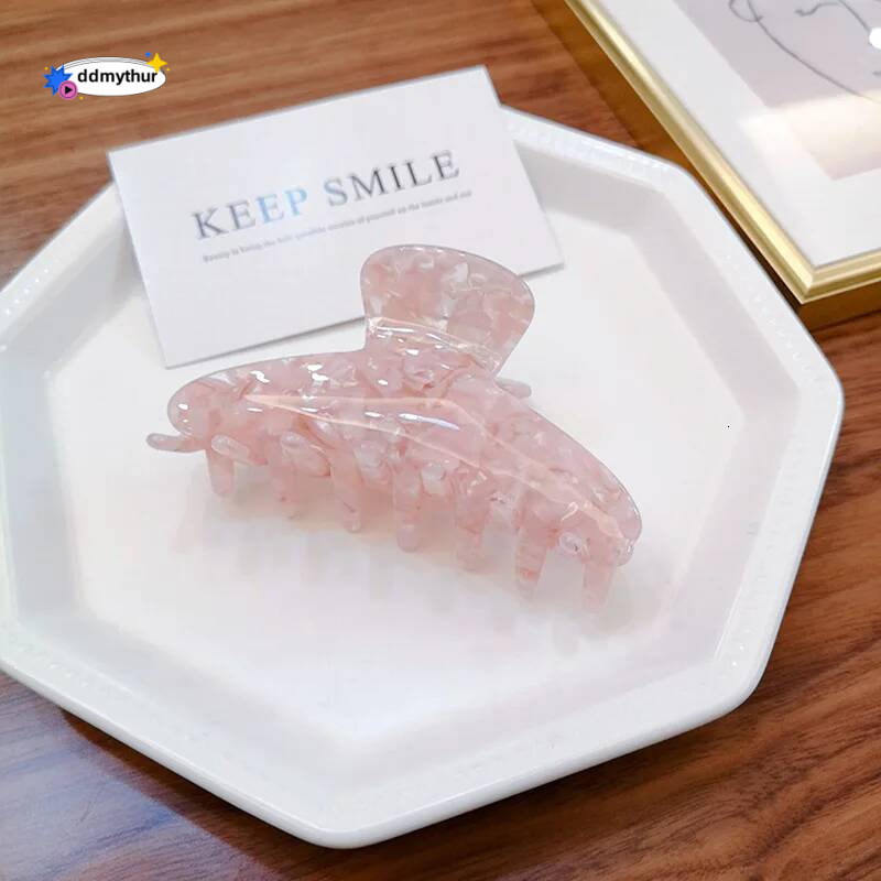 Large Accetate Leopard Print Acrylic Hairpins Clip Crab Claws For Women Girl Hair Accessories Headdress Party Gifts ddmythur