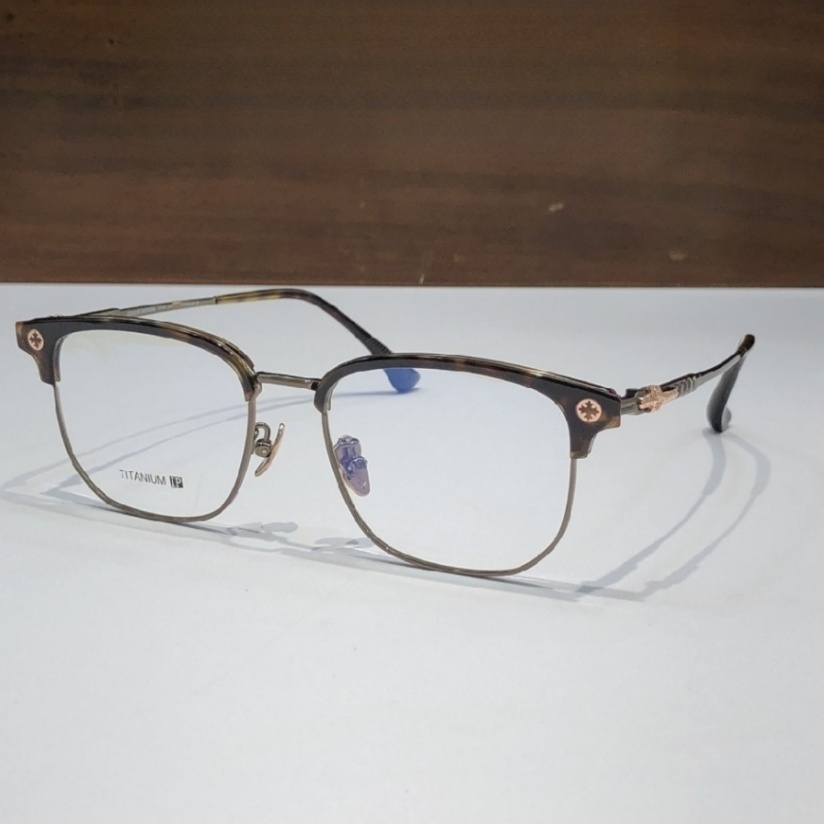 High Quality Men optical glasses Classic Luxury Designer Women eyeglass Titanium Punk Business Design Prescription Spectacle Frames with box 5504 SIZE