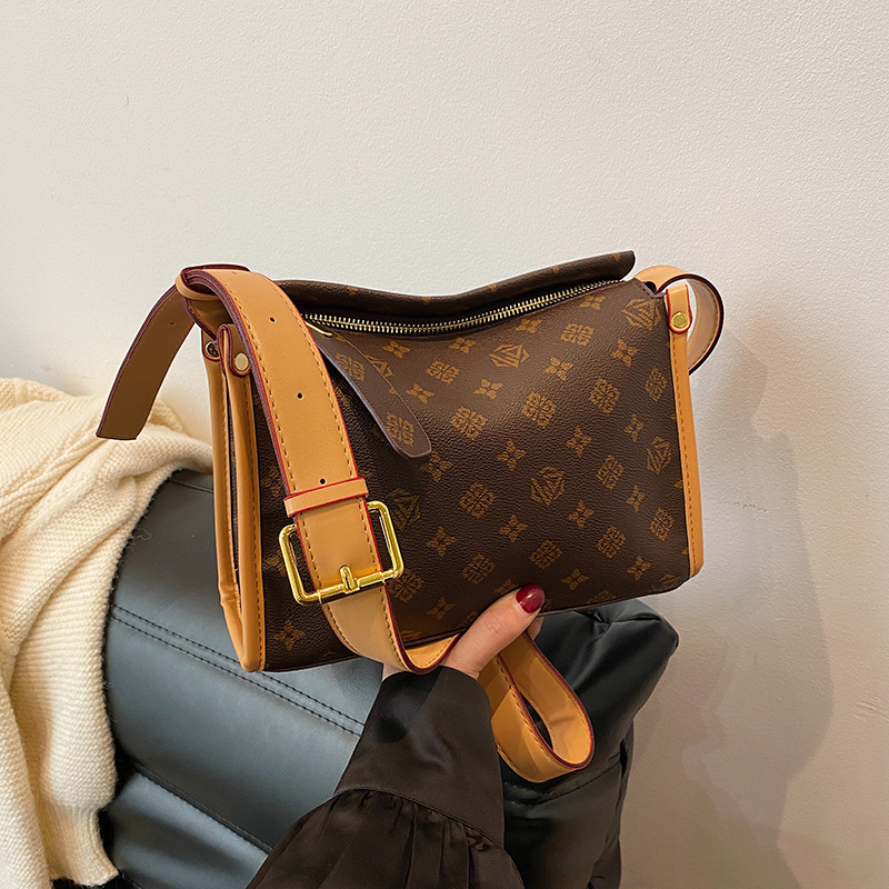 Designer Bag Luxury Bag Retro Print Shoulder Women S Versatile Fashion Shoulder Bag Crossbody Small Square