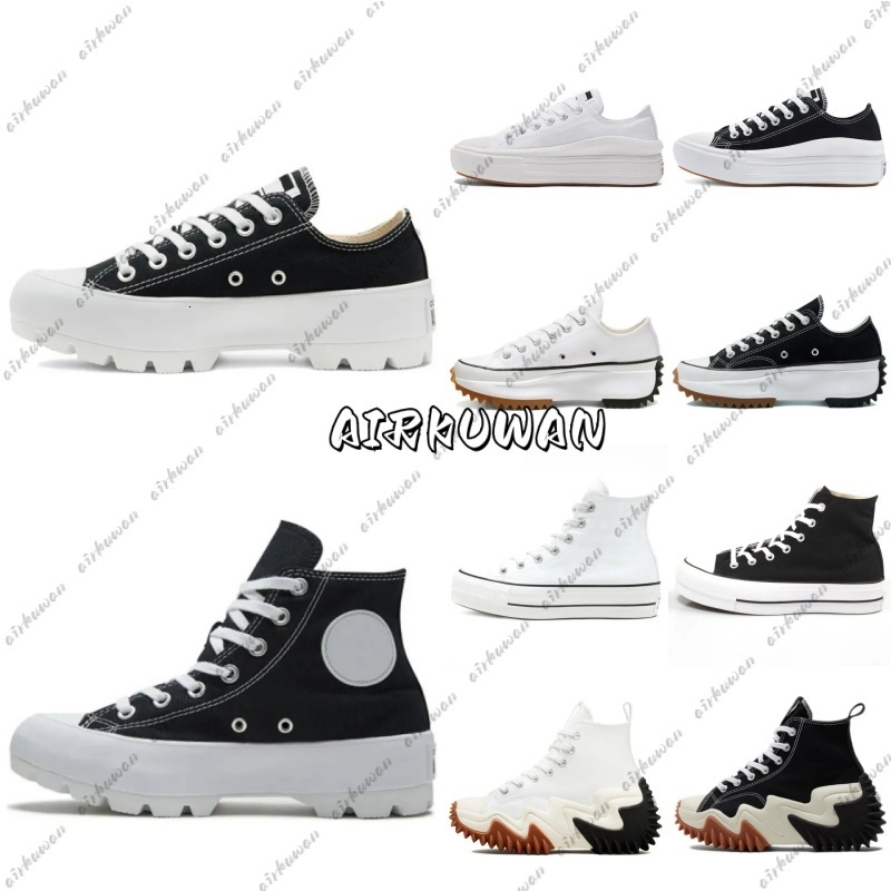 designer shoes sneakers canvas platform mens shoes black white fashion mens trainers school high-top low-top casual couples chucks men women 1970s shoes size36-44