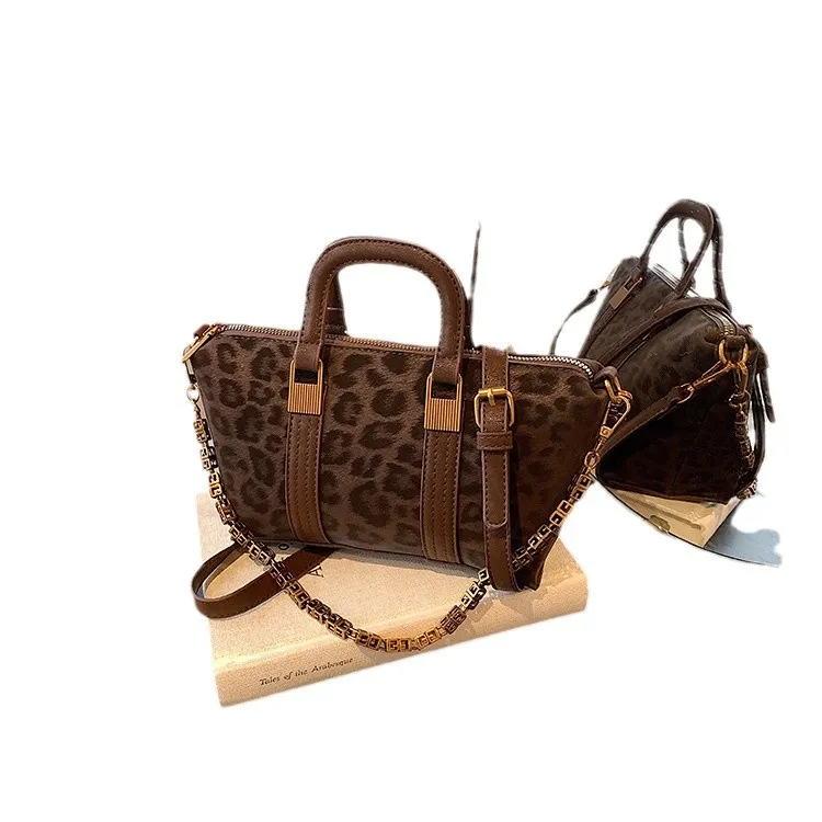 designer shoulder bags for womans ladies female flap leopard print fashion square bag handbag women crossbody bag
