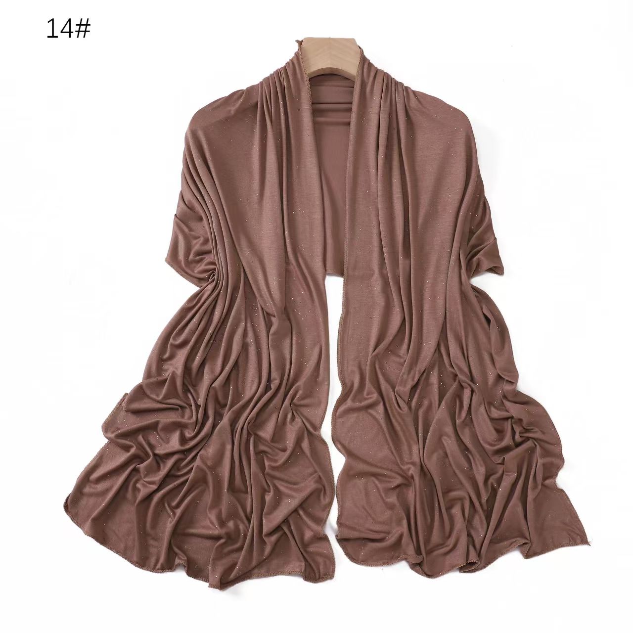 T685 modal solid color long scarf monochrome mercerized cotton jersey cotton headscarf shawl female