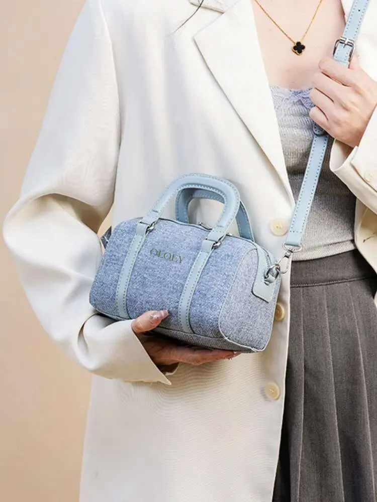 Free shipping cross body bags for women Designer New Premium Denim Tote Women Versatile Elegant Party Shoulder Crossbody Bag fully matched shoulder ba